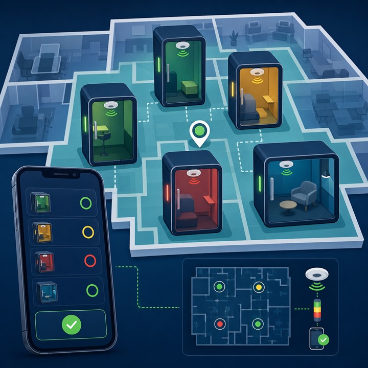 First-Come-First-Serve Spaces module illustration