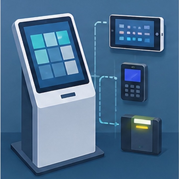 Interactive Workplace Devices module illustration